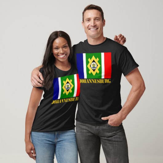 Johannesburger Flagge T-Shirt (Unisex)