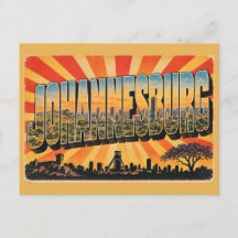 Johannesburger Stadtbild Wald Vintage Reise