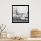 Johanniskirche in Richmond, VA 1865 Poster (Küche)