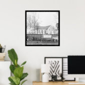 Johanniskirche in Richmond, VA 1865 Poster (Heimbüro)