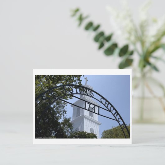 Johanniskirche Postkarte (Stehend Vorderseite)