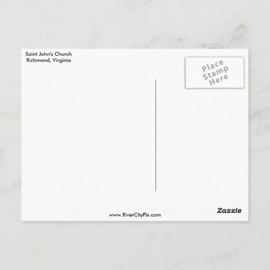 Johanniskirche Postkarte (Rückseite)