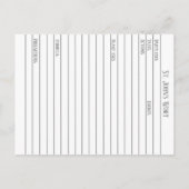 Johanniskraut Kräuterpflanze Materia Medica Cards Postkarte (Rückseite)