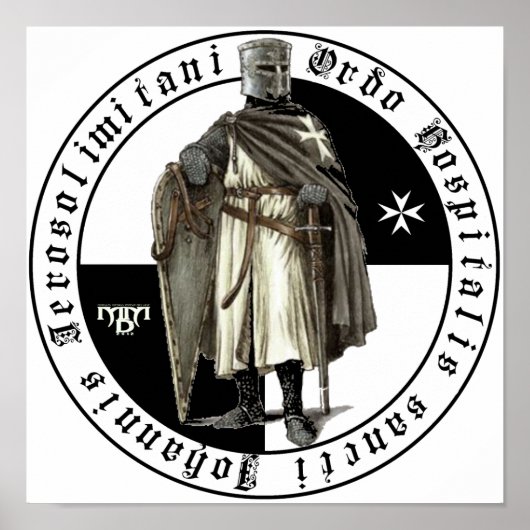 Johanniter Ritter Poster (Vorne)