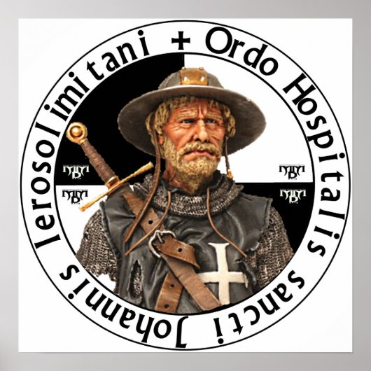 Johanniter Ritter Poster (Vorne)