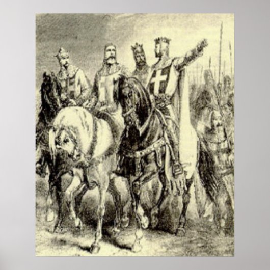 Johanniter-Ritter Poster (Vorne)