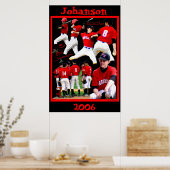 Johanson Freshman Baseball Poster (Küche)