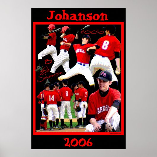 Johanson Freshman Baseball Poster (Vorne)
