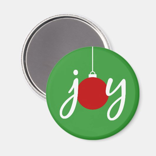 Joheweihnachtszittel Holiday Magnet (Vorderseite/Rückseite)