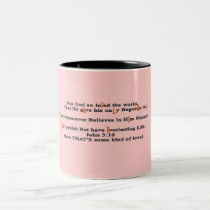 John316 Zweifarbige Tasse