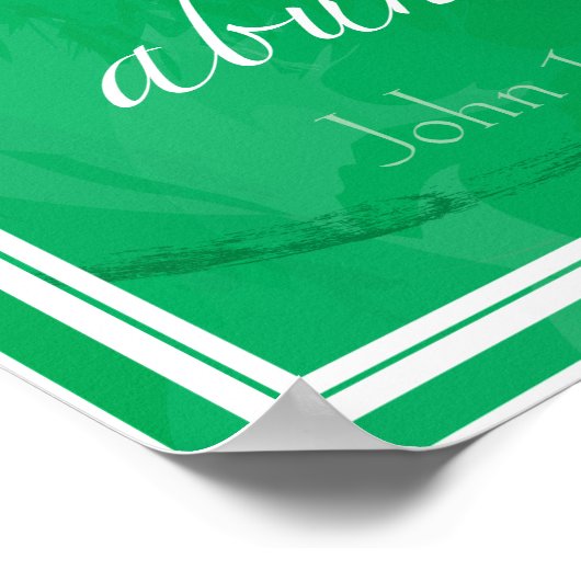 John 10:10 - Das Leben reichlich Poster (Ecke)