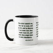 John 10:10 KJV Bible Scripture Two-Tone Tasse (Links)