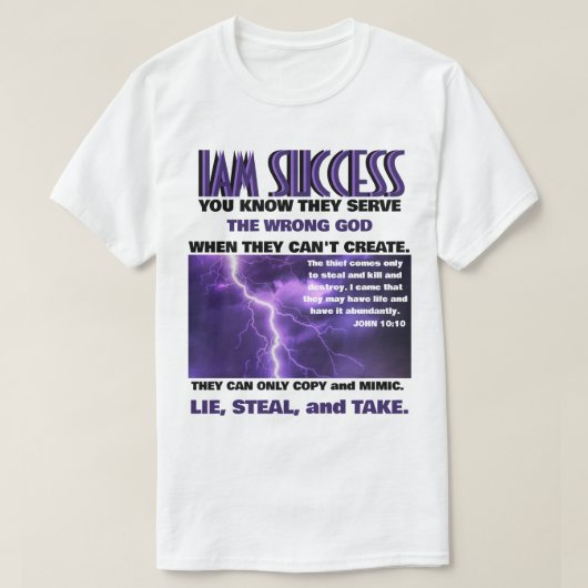 JOHN 10:10 T-Shirt (Design vorne)