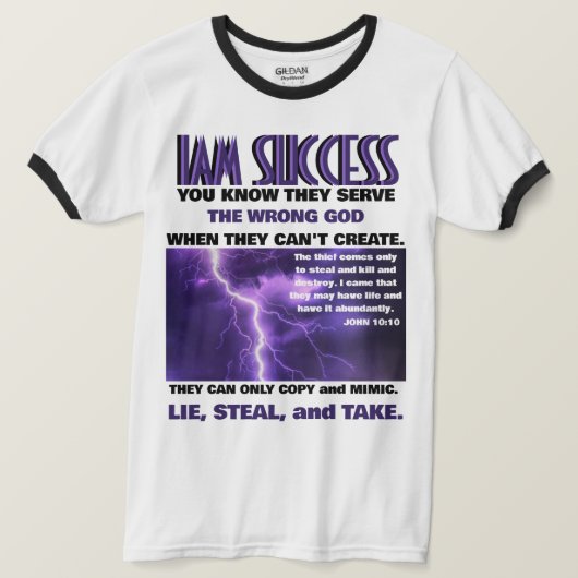 JOHN 10:10 T-Shirt (Design vorne)