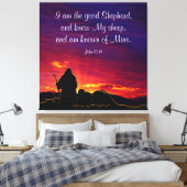 John 10:14 leinwanddruck (Insitu (Schlafzimmer))