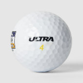 John 10-28 Ewiges Leben zählt Golfball (Logo)