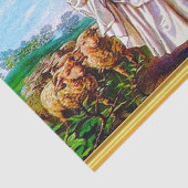 John-10:7 - 21 bin ich der gute Hirte Seidenpapier (Ausschnitt)