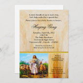 John 10:7-21 Ich bin der gute Hirte Einladung (Vorne/Hinten)