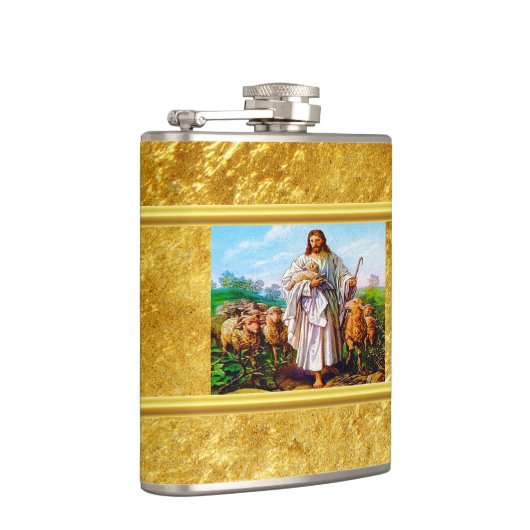 John 10:7-21 Ich bin der gute Hirte Flachmann (Rechts)