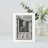 John (1167-1216) King of England von 1199, Grav Postkarte (Stehend Vorderseite)