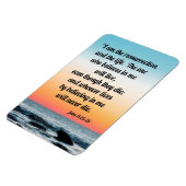 John 11:25-26 magnet (Linke Seite)