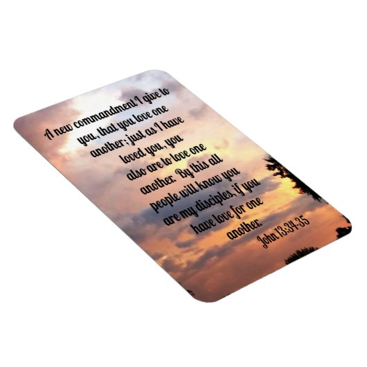 John 13:34-35 magnet (Rechte Seite)
