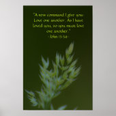 John 13:34 poster (Vorne)