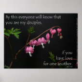 John 13:35 - Liebe für einander Poster (Vorne)