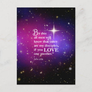 John 13:35 postkarte