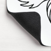 John 14:27 Christentum Taube Vogelflügel Flug Mousepad (Ecke)