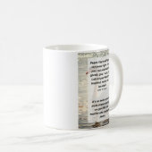 John 14:27 Friede verlass ich mit dir, mein Friede Kaffeetasse (VorderseiteRechts)