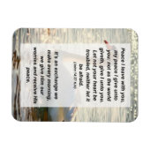 John 14:27 Friede verließ ich mit dir, mein Friede Magnet (Horizontal)