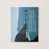 John 14:27 Friede verließ ich mit dir, mein Friede Puzzle (Vertikal)