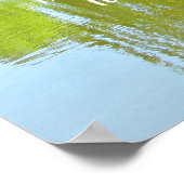 John 14:27 Friede verließ ich mit dir.. Poster (Ecke)