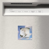 John 14:27 Mein Friede, den ich dir verse Hund in Magnet (In Situ (Geschirrspüler))