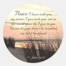 John 14:27 Mein Frieden, den ich dir gebe, Bibel V