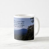 John 14:27 Peace verließ ich mit dir Kaffeetasse (VorderseiteRechts)