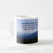 John 14:27 Peace verließ ich mit dir Kaffeetasse (Vorderseite Links)