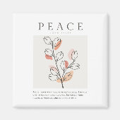 John 14:27 Peace verließ ich mit dir Magnet (Vorne)