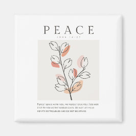 John 14:27 Peace verließ ich mit dir Magnet