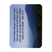 John 14:27 Peace verließ ich mit dir Magnet (Vertikal)