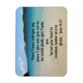 John 14:27 Peace verließ ich mit dir Magnet (Vertikal)