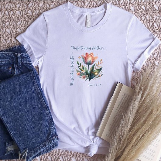 John 14:27 Unerschüttertes Herz, unerschütterliche T-Shirt