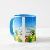 John 14:2 KJV Bible Scripture Pic Two-Tone Tasse (Vorderseite Links)