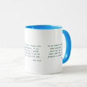 John 14:2 KJV Bible Scripture Two-Tone Tasse (VorderseiteRechts)