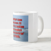 John 14:2 WEBU-Tasse Jumbo-Tasse (Vorderseite Rechts)