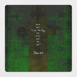 John 14:6 Bible Verse Inspiration Path Zitat Etiketten