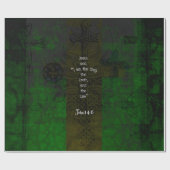 John 14:6 Bible Verse Inspiration Path Zitat Geschenkpapier (Flach)