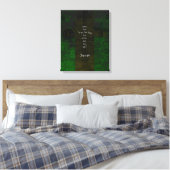John 14:6 Bible Verse Inspiration Path Zitat Leinwanddruck (Insitu (Schlafzimmer))
