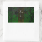 John 14:6 Bible Verse Inspiration Path Zitat Rechteckiger Aufkleber (Tasche)